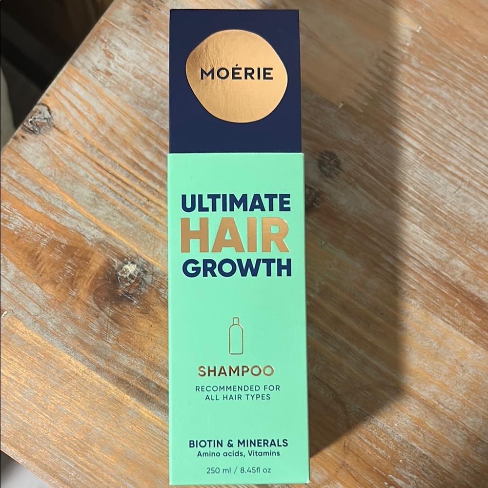Moerie Ultimate Hair Growth Shampoo. Never used still in original packaging.